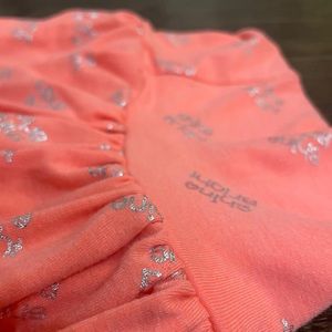 5T Skorts Orange with silver "shine bright" designVibrant skort from Garanimals.